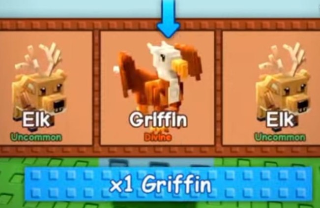 Griffin Grow a Garden Roblox. [Youtube]